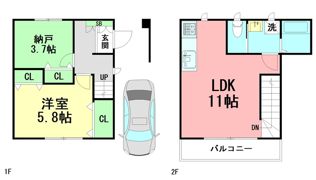 ノスタ湘南の間取り画像
