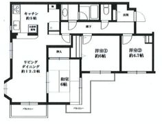 コスモ藤沢グランソルの間取り画像