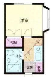 ベルメゾン本厚木の間取り画像