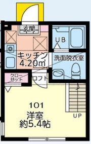 ミ・カーサ横浜立場の間取り画像