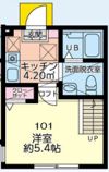 ミ・カーサ横浜立場の間取り画像
