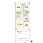 ヴェレーナグラン茅ヶ崎東海岸の間取り画像