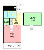 ケントハウスの間取り画像