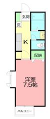 リバージュ鳶尾の間取り画像