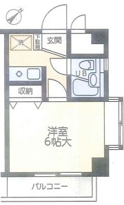 朝日プラザ戸塚アネックスの間取り画像