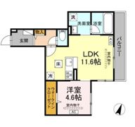 D Paina Odoribaの間取り画像