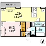 D Paina Odoribaの間取り画像