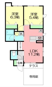ロアジスの間取り画像