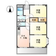 サザンフィールドの間取り画像