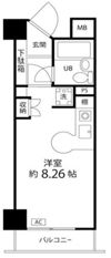 ペルソナージュ横浜の間取り画像