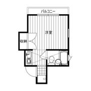 ドルフ鶴巻第12の間取り画像