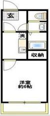 シャルムハイツの間取り画像