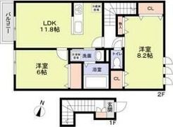 アダージオ湘南の間取り画像
