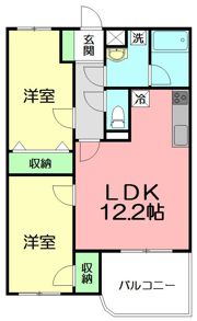 ラルジュテールの間取り画像