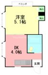 カーサ香川の間取り画像
