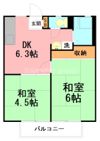 サニーハイツの間取り画像