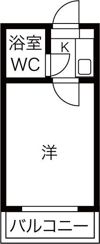 レジデンスカープ厚木の間取り画像