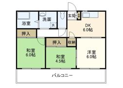 コートパル戸塚の間取り画像