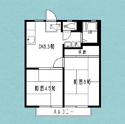 フォレストコート伊勢原の間取り画像