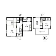 かしわ台戸建の間取り画像