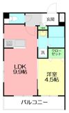 エクレールの間取り画像