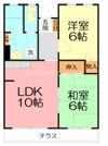 第1萬屋グリーンハイツの間取り画像