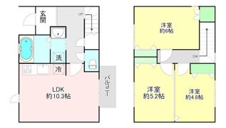 パークヒルIIの間取り画像