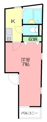 平塚市宮松町マンションの間取り画像