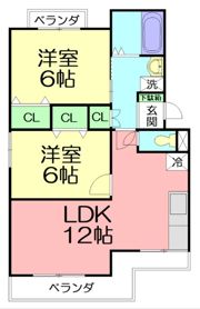 代官サニーハイツの間取り画像