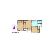 原田貸家の間取り画像
