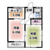 戸井田ハイツの間取り画像