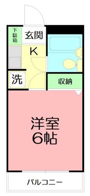 ビューパレス藤が岡の間取り画像