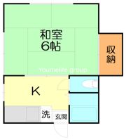 ハイツマルイの間取り画像