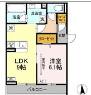 エスペリア栄町の間取り画像
