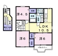 キャトルエンジェルBの間取り画像