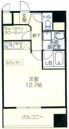 オパールマンションの間取り画像