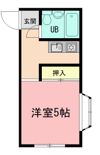 フォンテーヌ相模原の間取り画像