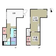 MELDIA茅ヶ崎の間取り画像