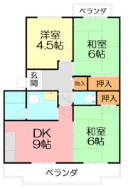 パストラル山口の間取り画像