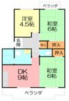 パストラル山口の間取り画像