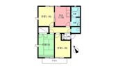 ファミール西原Aの間取り画像