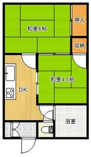 広養荘の間取り画像