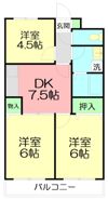 レジデンス中野の間取り画像