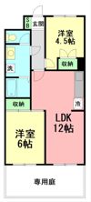 アーバンスプラザイシワタ3の間取り画像