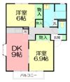グランパルティールBの間取り画像