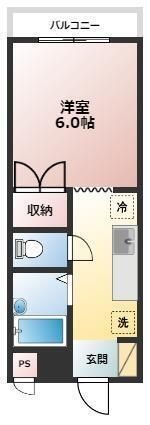 ロイヤルヒルズ石室の間取り画像