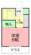 ベルメゾンはた野の間取り画像
