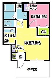 ROND V番館の間取り画像