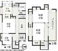 松田庶子貸家の間取り画像