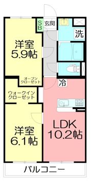 Gaspardの間取り画像